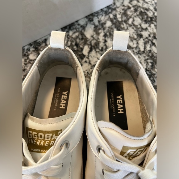 Golden Goose Men’s YEAH Optical White with Gum Sole EU 43 (US 10) - Picture 2 of 6
